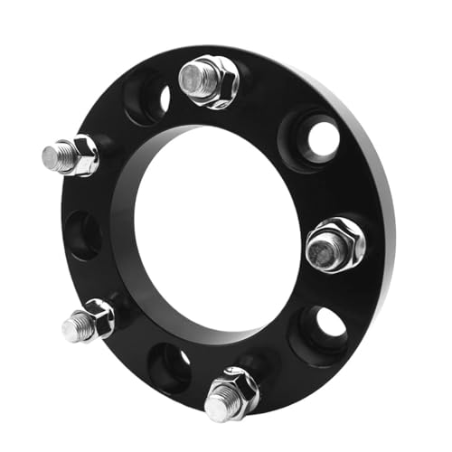 Élargisseurs de voie en aluminium noir 5x139.7 avec visserie M12x1.25 et épaisseur 30mm