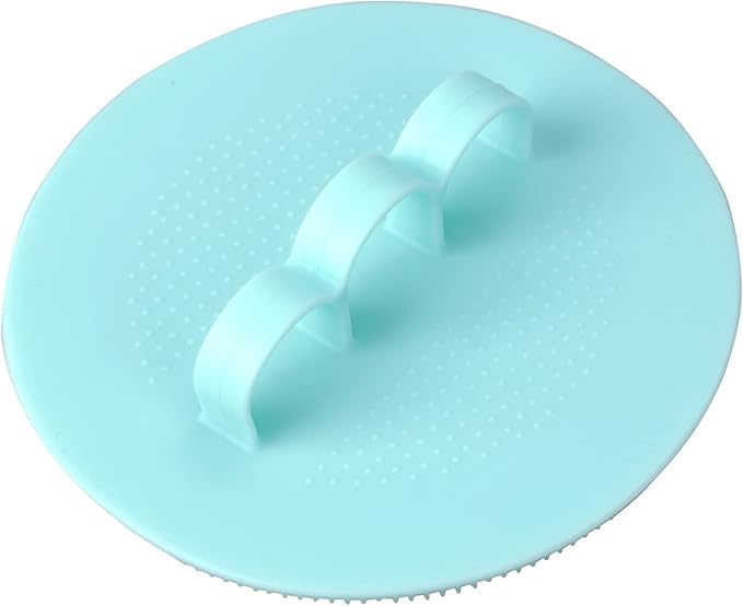 Silicone Bath Body Scrubber Brush – Soft Exfoliating Shower Brush for Deep Cleaning, Gentle Skin Massage & Easy Foaming(Blue)-image-18