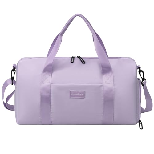 Gomoyo Gym Bag For Women With Shoe Compartment And Wet Pocket cover