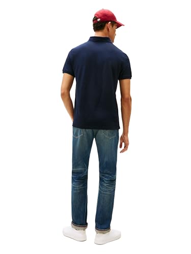 Tommy Hilfiger Mens Short Sleeve Cotton Pique Polo Shirt in Regular Fit