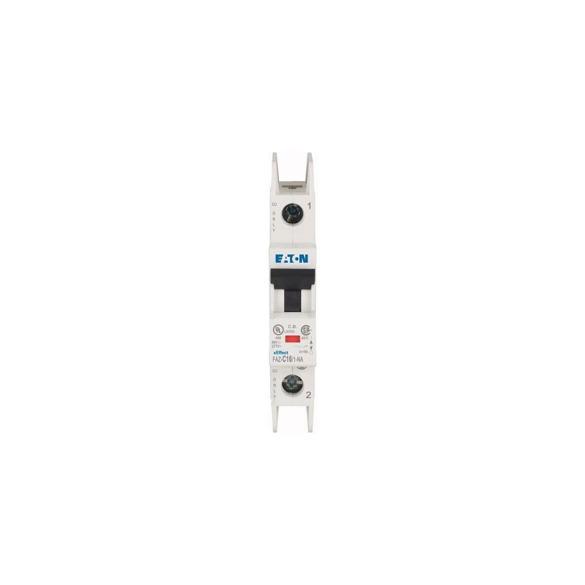 Eaton FAZ-C16/1-NA Interruptor Magnetotérmico FAZ, 16A, 1P, Curva C, NA
