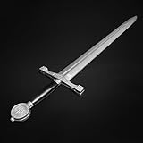 Otakumod 40In Medieval Sword Inspired by King Arthur Designed WHigh Density Foam Safe for Kids and Fun for Adults Intended for Cosplay, FYC