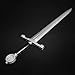 Otakumod 40In Medieval Sword Inspired by King Arthur Designed WHigh Density Foam Safe for Kids and Fun for Adults Intended for Cosplay, FYC