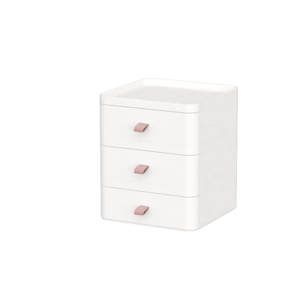 Organizer na perfumy wielofunkcyjny biały trójwarstwowa szuflada komoda pulpit biżuteria organizer pudełko łazienka pielęgnacja skóry przechowywanie produktów toaletka