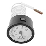 Thermomètre de haute précision : utilise un capteur en laiton pour une meilleure conductivité thermique, fournissant des lectures précises de température de 0 à 120 °C.