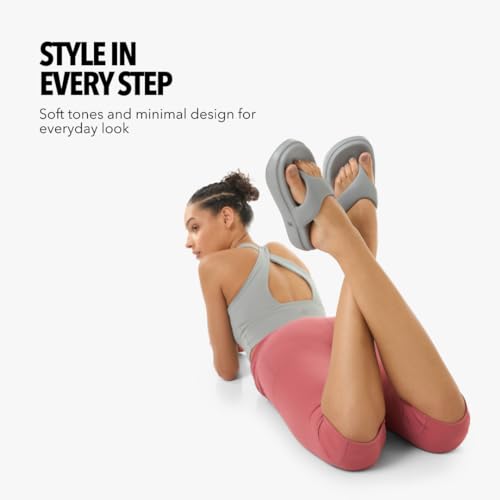 Image of Boldfit Sliders for Woman, Premium PU Strap Women Slippers with Cushioned Eva Footbed Women Slides, Anti-Slip Outsole & Lightweight Support for Everyday Comfort Flip Flops for Woman