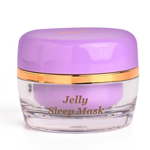 Oceglow Sleeping Jelly Mask with Hyaluronic Acid & Blue Green Algae | Overnight Hydrating Face Mask | Control Pigmentation, Dark Spots, and wrinkles, | Suitable for All Skin Types - 51ml