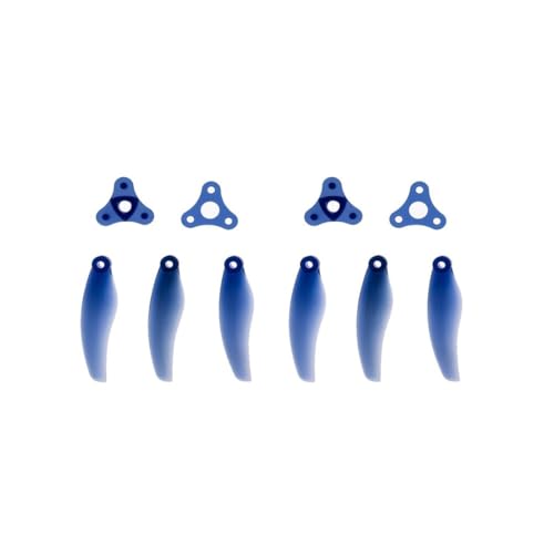 10�y�A 5.1�C���` �܂肽���ݎ� 3�u���[�h�v���y�� FPV�t���[�X�^�C�� �����O�����W 4S 6S 5�C���`�h���[�� OEM F5135�ɓK��(10Pairs F5135-3 Blue)