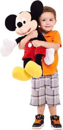 Image of Nihan Enterprises Mickey Mouse Soft Toy 45cm - 45 cm (Multicolor)