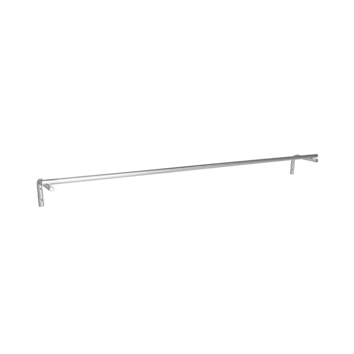 Porte-Serviettes Gris en métal H5,3x74x8,5cm