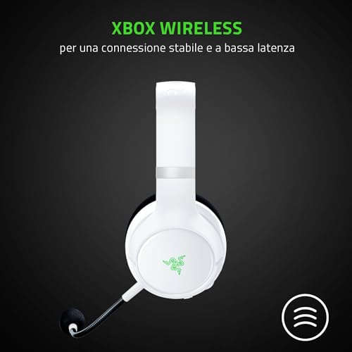 Kaira Pro per Xbox - Cuffie wireless per Xbox Series X e mobile gaming Xbox (Driver TriForce in Titanio da 50 mm, Microfono supercardioide HyperClear, Microfono per Mobile Dedicato) Bianco - Cuffia gaming - Immagine 6
