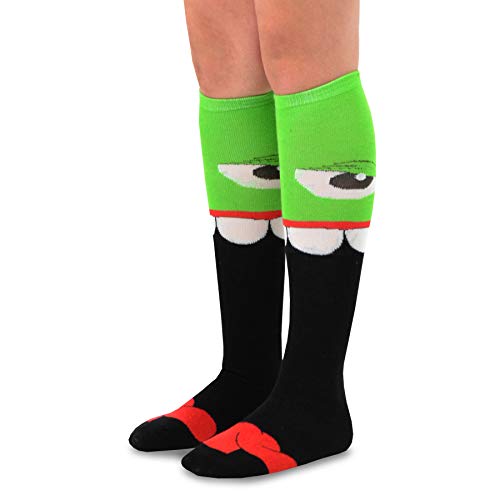TeeHee Crazy Fun Silly Funky Girls Socks Novelty Knee High and Crew for Women Multipair Cotton