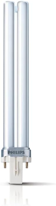Philips Master 11W PL-S 11W/840 2P Cool White, 2 Pin Single Tube, 10000 Hours, 11 W [Energy Class G]