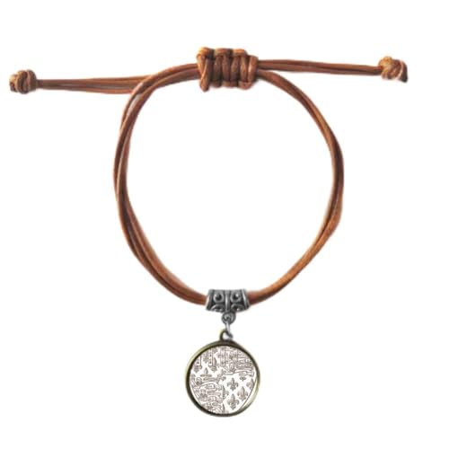 Bracelet Baroque Lion Shield : le duo en cuir corde double pour en finir avec les bijoux fragiles