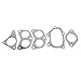 DVPARTS Gasket Kit Compatible with Subaru Impreza WRX WRX STI Forester XT Legacy GT Legacy Outback Baja