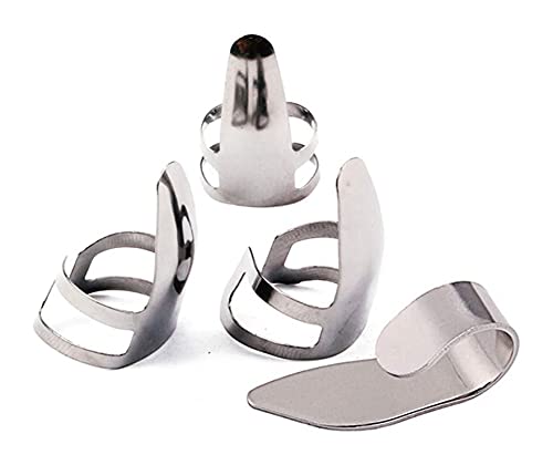 Lot de 4 médiators en métal pour guitare acoustique, banjo, ukulélé (doré argent) (couleur : argent) - Les Beatles, Paul McCartney, John Lennon, RIngo Starr, George Harrison Lot de 4 médiators en métal pour guitare acoustique, banjo, ukulélé (doré argent) (couleur : argent) – Image 8
