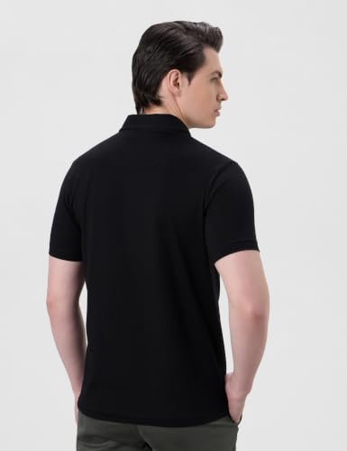 Image of Symbol Premium Men's Super Soft Cotton Stretch Polo | Regulat Fit | Available in Plus Sizes White