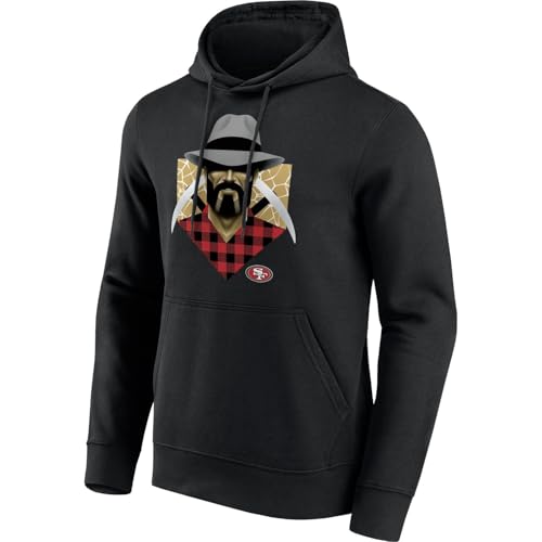 Sudadera con capucha San Francisco 49ers para días de partido de NFL y tardes de invierno