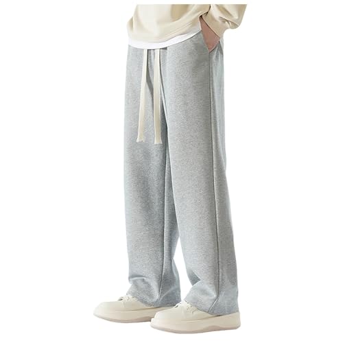 Pantalons de jogging couleur unie coupe slim fit stretch en coton d'été