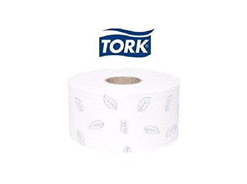 Preisvergleich Produktbild 12 Rollen Tork Mini Toilettenpapier 170m Papier Papierhandtuch
