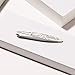 Tweezerman Mini Slant Tweezer - Tweezers For Eyebrows, Travel Tweezers For Eyebrows, Facial Hair, Ingrown Hair (Marble)