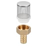 QUARKZMAN Einbaufilter 3,6 Zoll Edelstahl Kupfer Saugsiebe 19mm