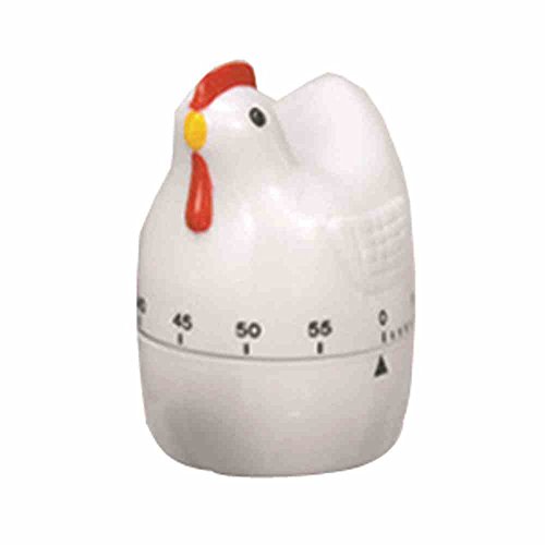 Preisvergleich Produktbild STAR 7965 Kurzzeitmesser / Küchentimer Hahn, weiß / gelb