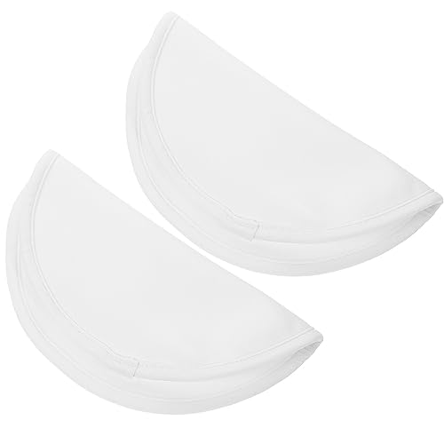 Healvian Essential Oil 2pcs Oil Breast Pads Soft Oil Breast Pack Wrap Reusable Reusable Breast Pads Oil Pads for Fibrocystic Breasts White Organic Oil