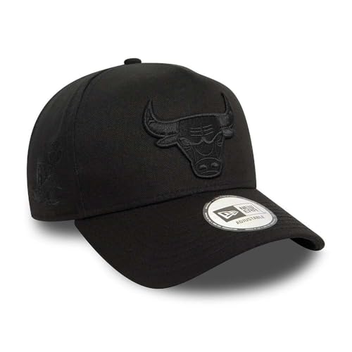 New Era E-Frame Snapback Cap - Mono Chicago Bulls