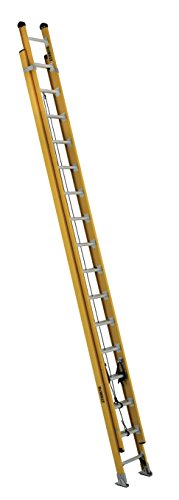 DeWalt DXL3420-28PG 28-Foot Fiberglass Extension Ladder Type IAA with 375-Pound Duty Rating