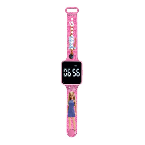 LEXIBOOK, Barbie, Reloj Digital, Pantalla de 12 Horas o 24 Horas,...