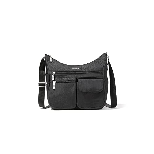Image of Baggallini womens Everywhere Bagg Crossbody Women 11x9 Lightweight Nylon Hobo Water-resistant Travel Bag W /Rfid