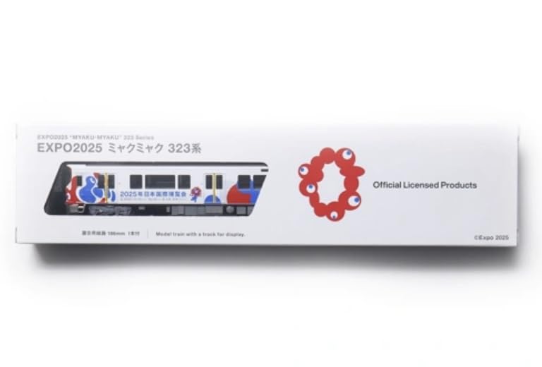 EXPO2025 ミャクミャク 323系 鉄道模型Nゲージ EXPO2025 ミャクミャク 323系 鉄道模型Nゲージ - メルカリ