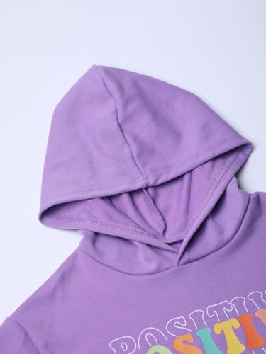 Image of WELAKEN Cotton Hoodie Sweatshirt for Girls Kids & Teens Long Sleeve Pullover with Kangaroo Pocket