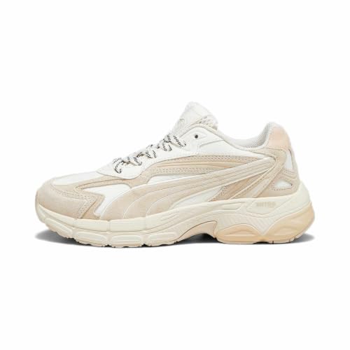 Image of PUMA Teveris Nitro Canyons Unisex Beige Trainers, beige, 6.5 UK