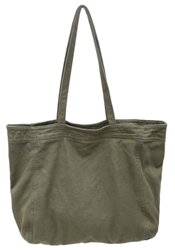 Bolso Tote de Lona para Mujer Casual de Trabajo miniatura 1