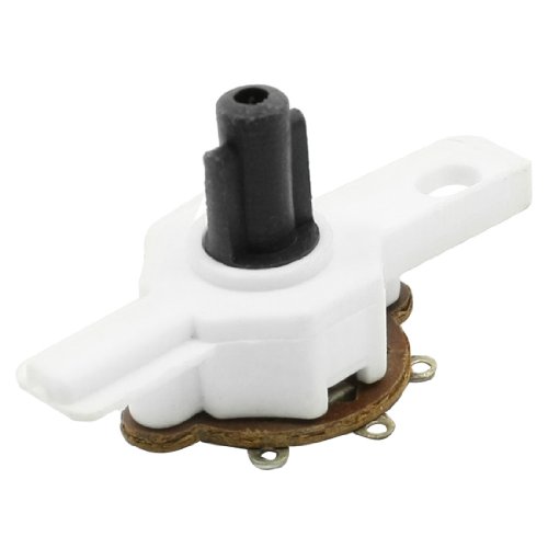 Forma de T 4 Pin Ventilador Techo de Soldadura Auriculares monoaurales Interruptor de Control de Velocidad