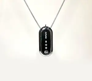 Anion Air Purifier Necklace (Silver Small)