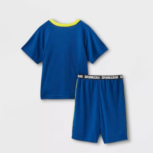 Nickelodeon SpongeBob Boys' Pajama, 2 Piece Top and Shorts Sleepwear Set2
