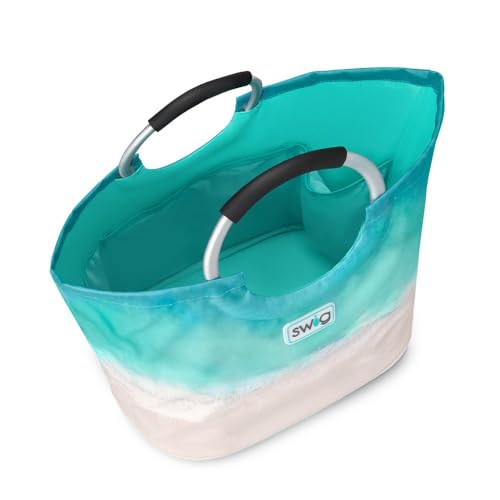Image of Swig Life Loopi Tote Bag, Large, Lightweight, Waterproof Beach and Utility Bag