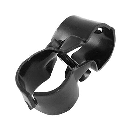 BIS Uxcell Replacement Double Port Lean Tube Pipe Vertical Clamp 28mm Hole