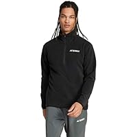 adidas Men's Terrex Multi Essentials Half-Zip Fleece Hiking Jacket (Medium) only .52: eDeal Info