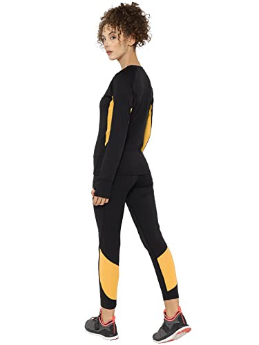 Image of CHKOKKO Women Polyester Sports Activewear Yoga Suits