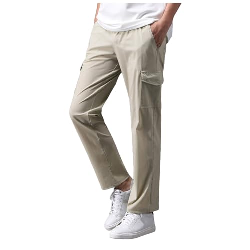 Pantalon de sport homme et femme noir de jogging léger et fluide pour l'été
