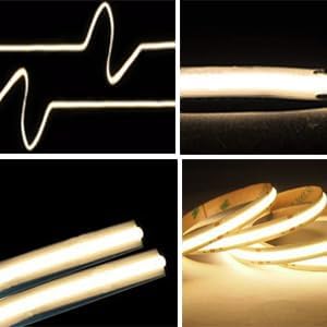 Tira de LED COB USB 4.9ft Dimmer Blanca Cálida miniatura 7