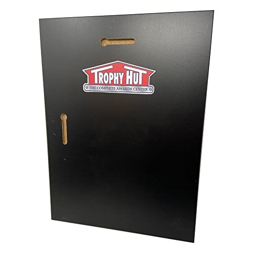 Trophy Hut Employee Of The Month Award Plaque. Custom 8"X10" Picture Plaque Holds A 4"X6" Photo. Employee Appreciation Award. Black Matte Finish #TOP2