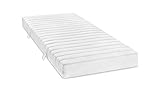 Bodyprotect Rollmatratze Federkernmatratze Sepp in 140 x 200 x 16 cm, Härtegrad 3, weiß