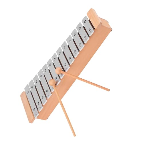 DABAUR Glockenspiel 13 Note Glockenspiel Portable Aluminum Utility Soundboard Percussion Instrument