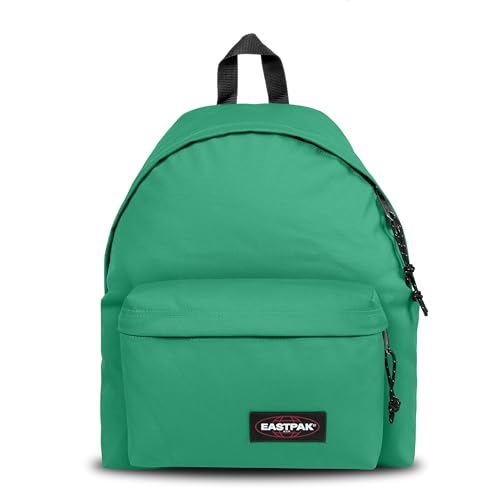 Image of EASTPAK Padded Pak'r - 24L Commuter Travel Backpack with Front Pocket, Water-Resistant, Vegan Materials & Adjustable Straps, Shamrock Green