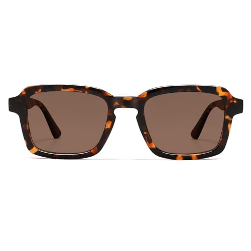 Image of VANLINKER Polarized Trendy Square Sunglasses for Women Men 2026 Retro Chic Cute Shades VL9849